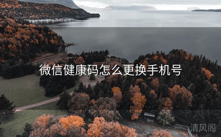 微信健康码怎么更换手机号  第1张