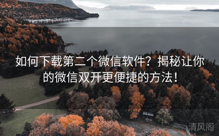 如何下载第二个微信应用？揭秘让你微信双开更便捷方法！  第3张