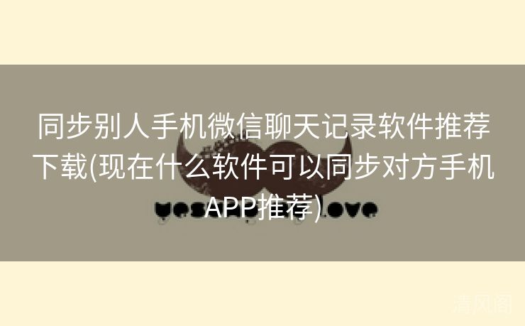同步别人手机微信聊天记录应用专家推荐下载〔现在什么应用可以同步对方手机APP专家推荐〕  第2张