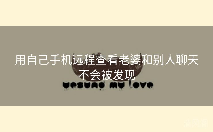 用自己手机远程查看老婆、别人聊天不会被发现  第1张