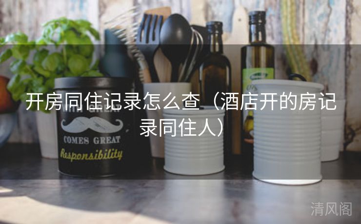 开房同住记录怎么查〔酒店开房记录同住人〕  第3张